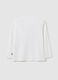 White pure cotton baby T-shirt regular fit_1