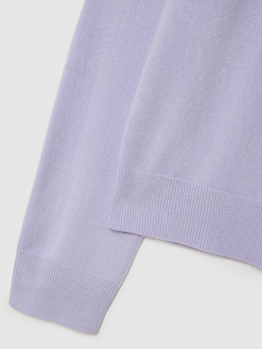 Classic Purple Sweater Regular Fit_5