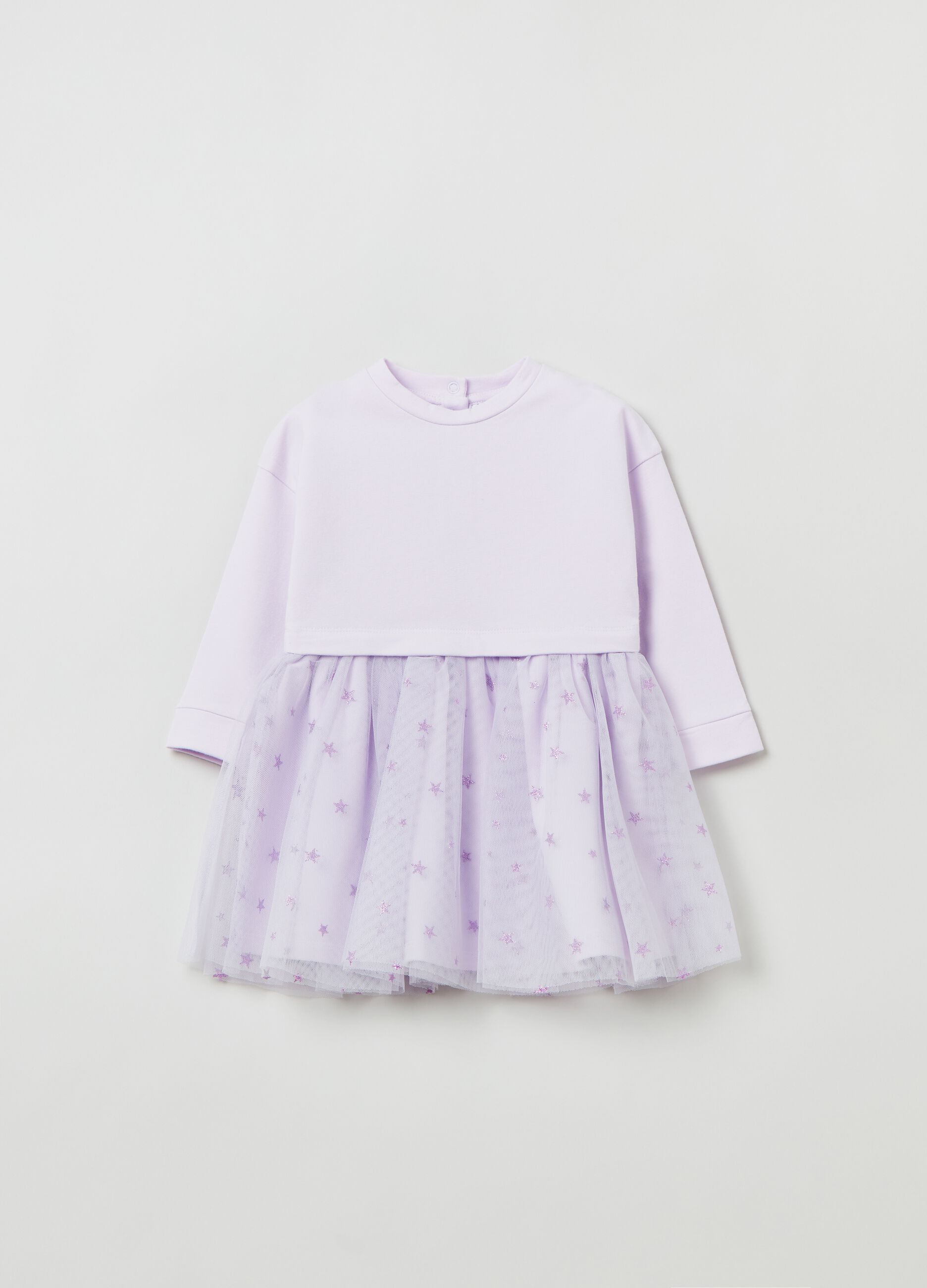 Vestitino con gonna in tulle_0