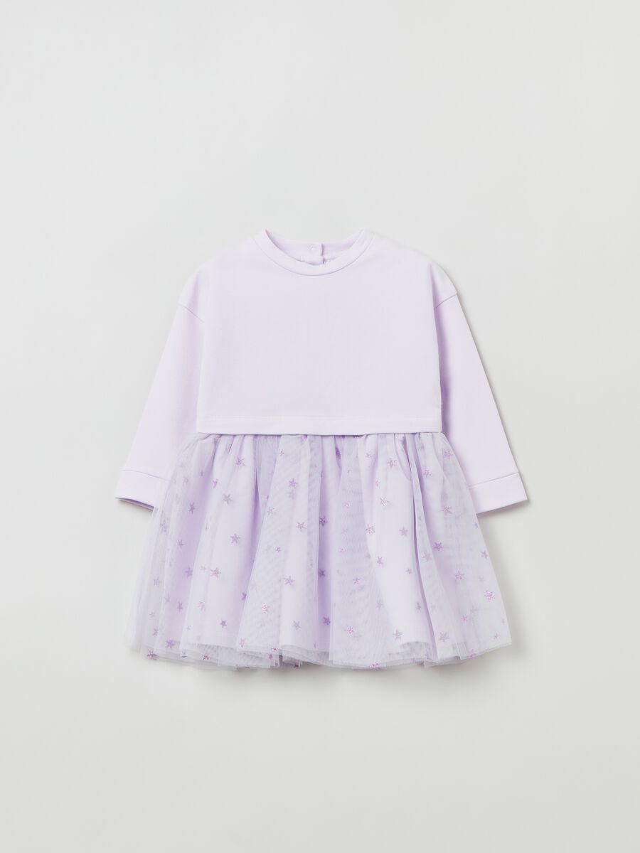 Vestitino con gonna in tulle_0