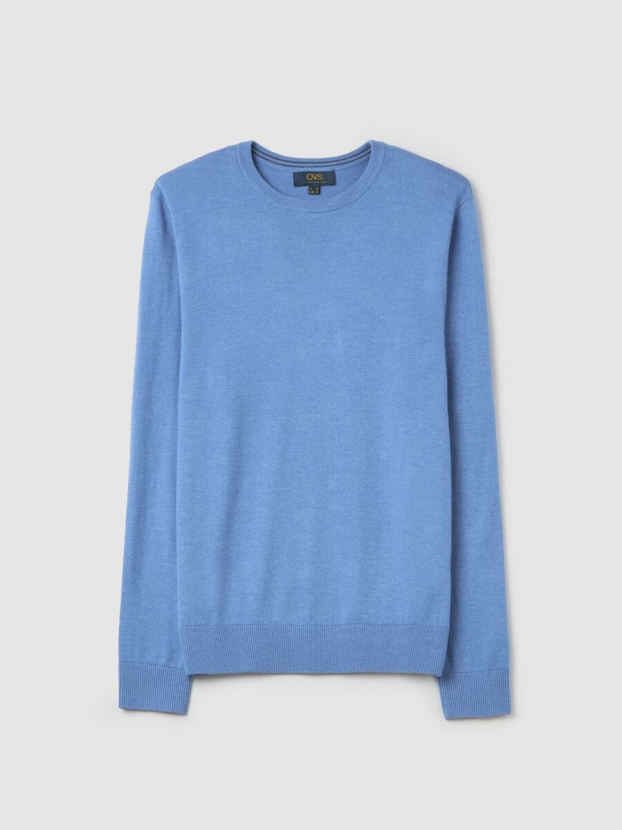 Round neck pullover_4