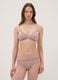 Purple triangle bra in stretch fabric with removable padding_1