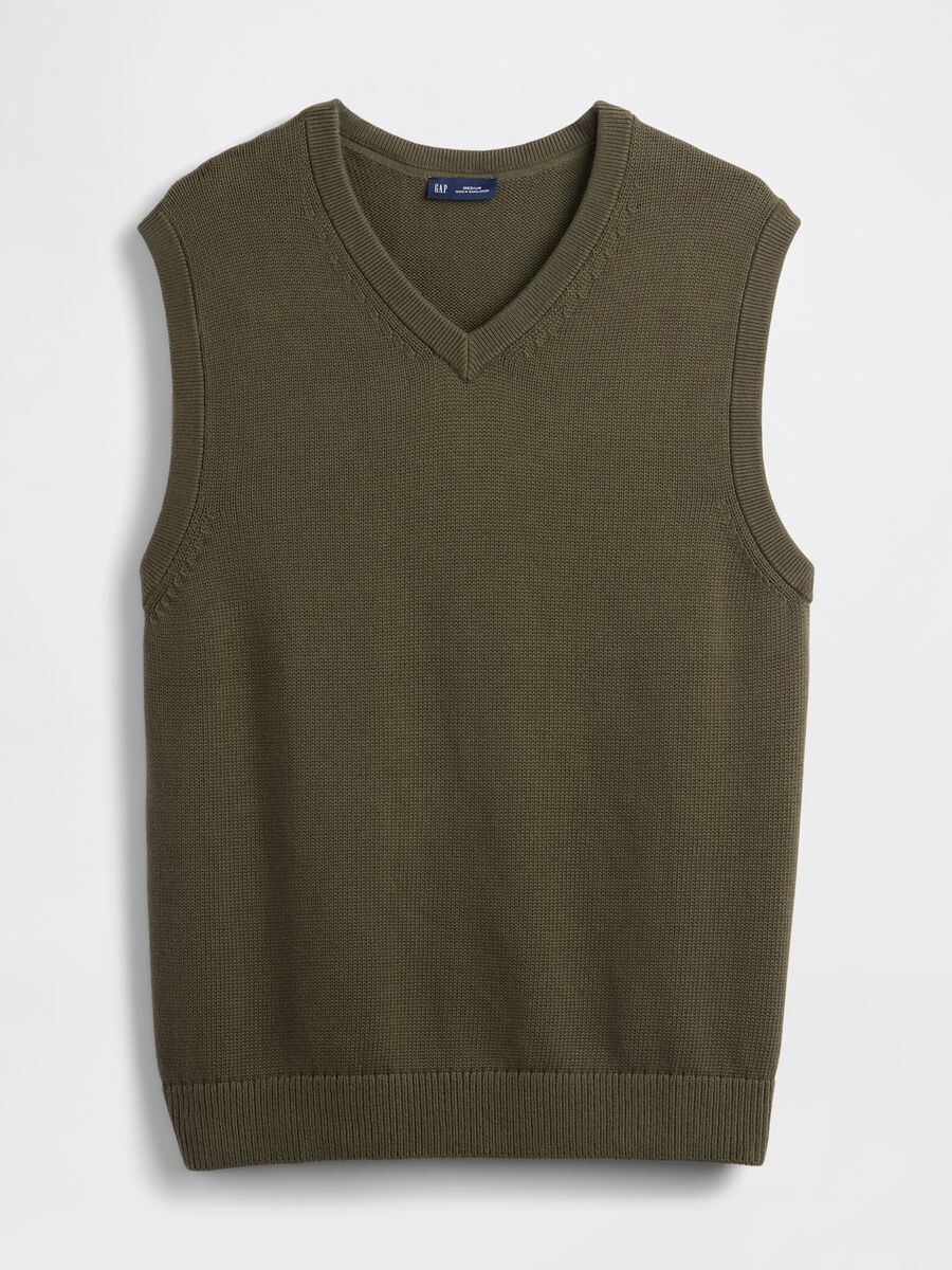 Green Cotton Vest_3