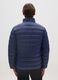Blue padded jacket with zip_2