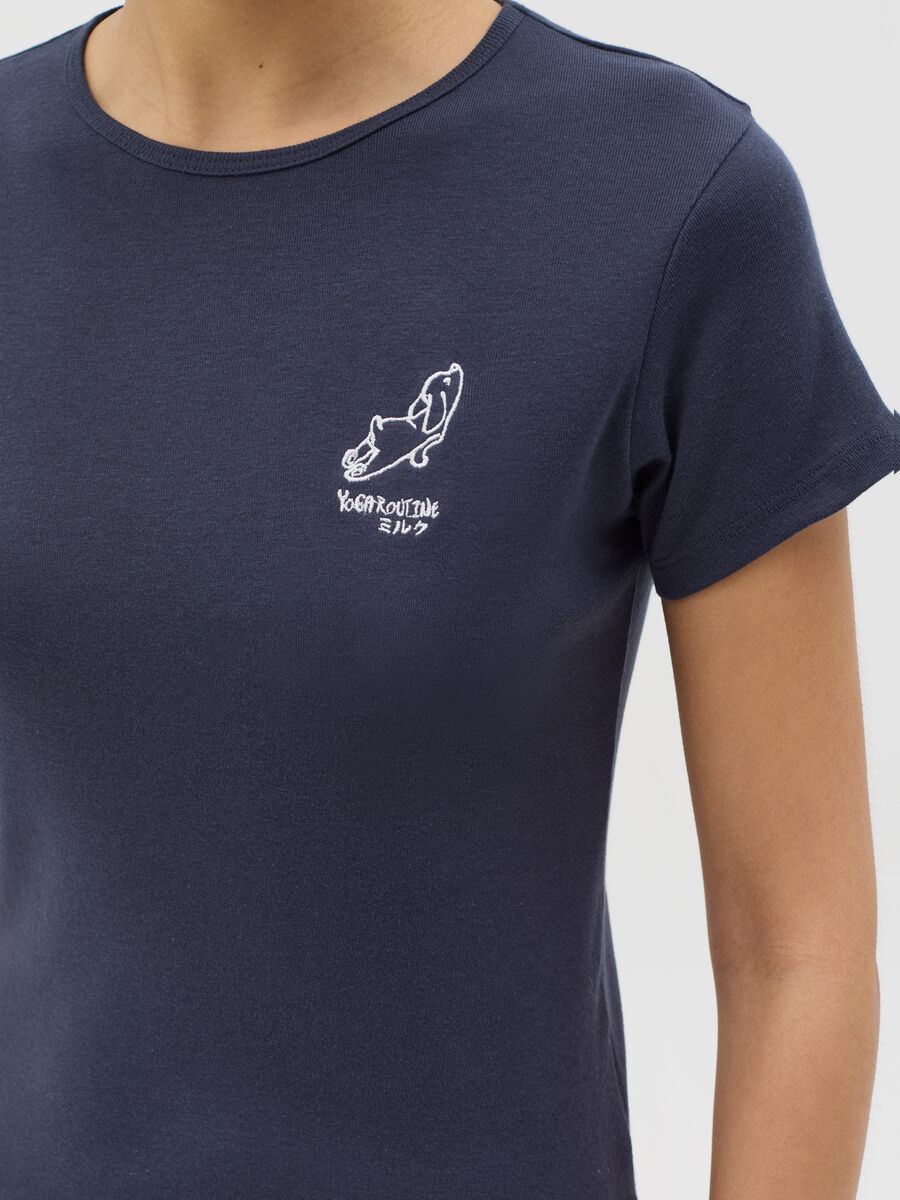 Slim-fit T-shirt in cotton_2
