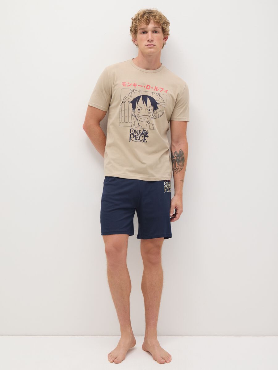 One Piece Cotton Short Pyjamas_0