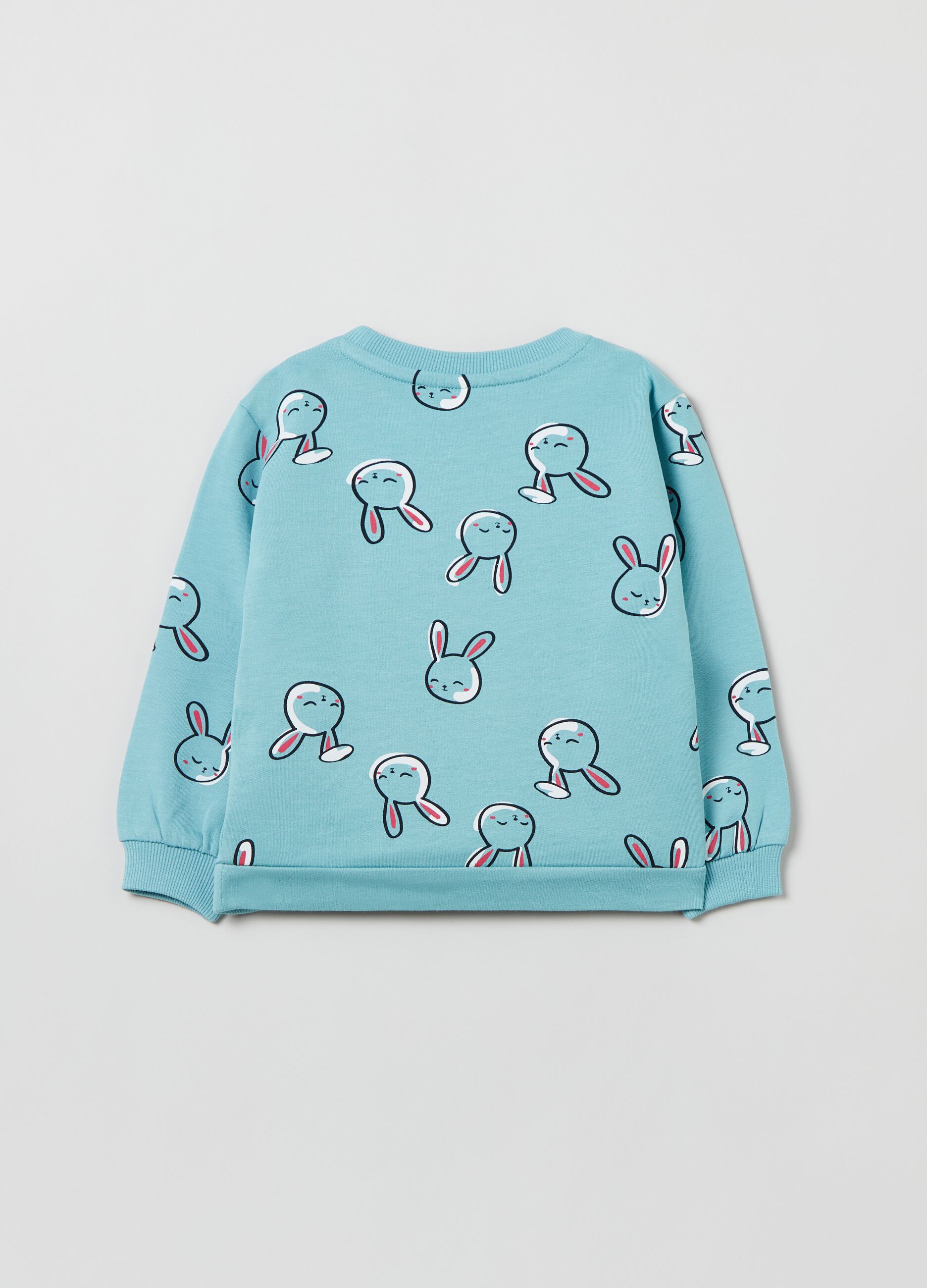 Felpa in French Terry con stampa