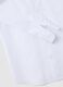 Men's white pure cotton easy iron shirt_5