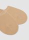 Tripack di calzini invisibili beige in cotone organico elasticizzato_2