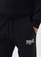 Black Cotton Blend Jogging Trousers_3