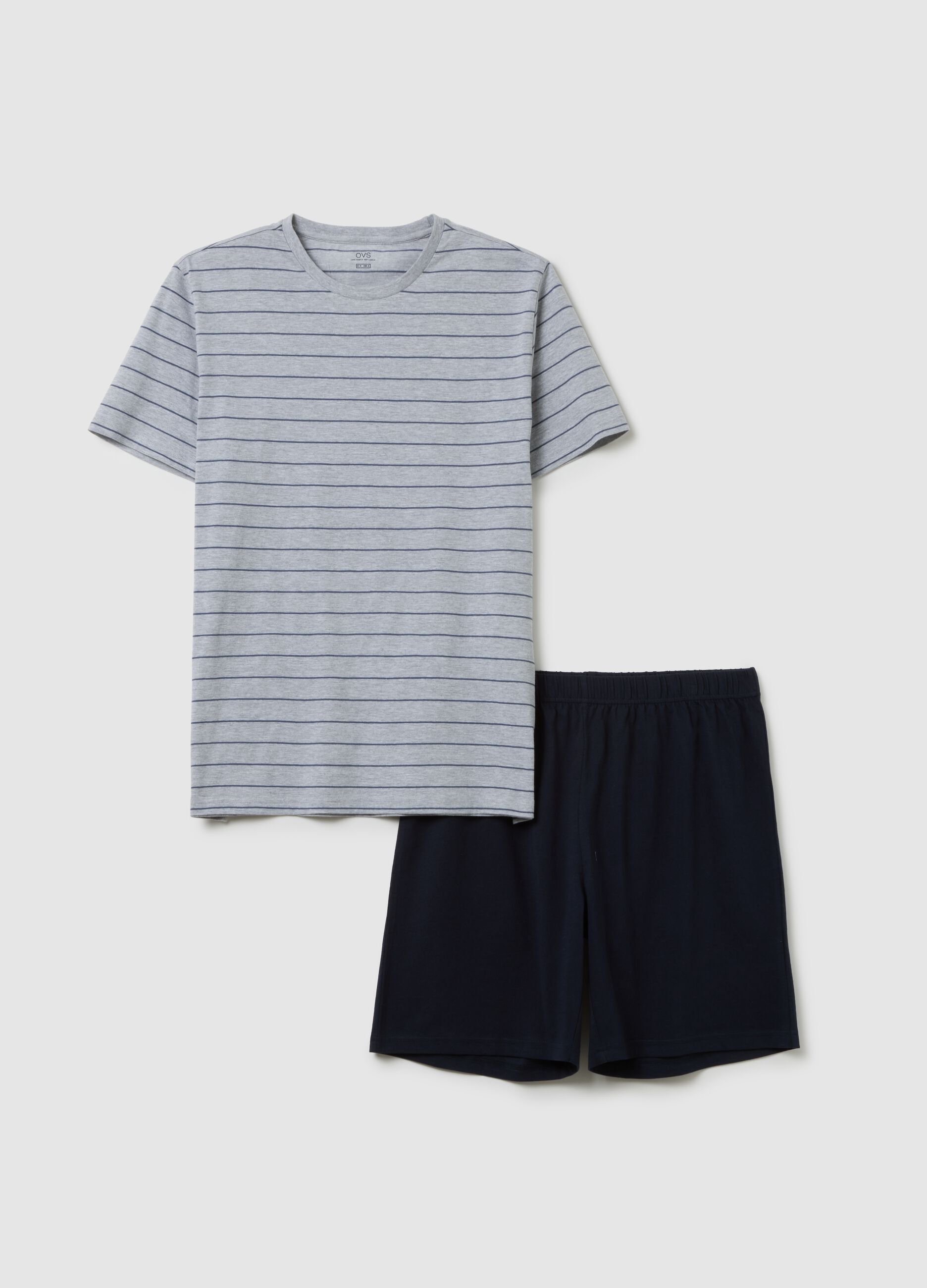 Multicolour cotton pyjama set regular fit
