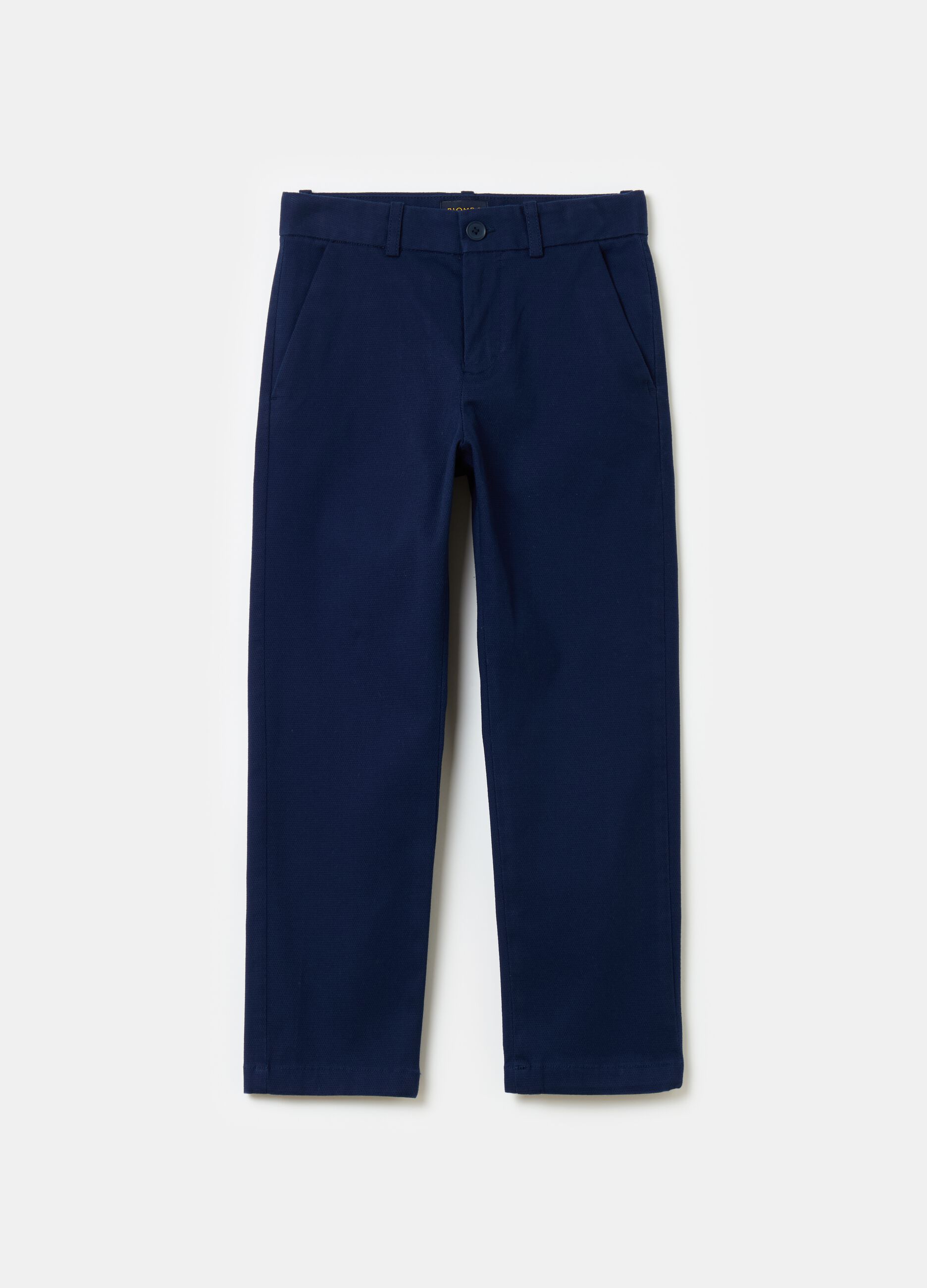 Pantaloni chino in cotone stretch