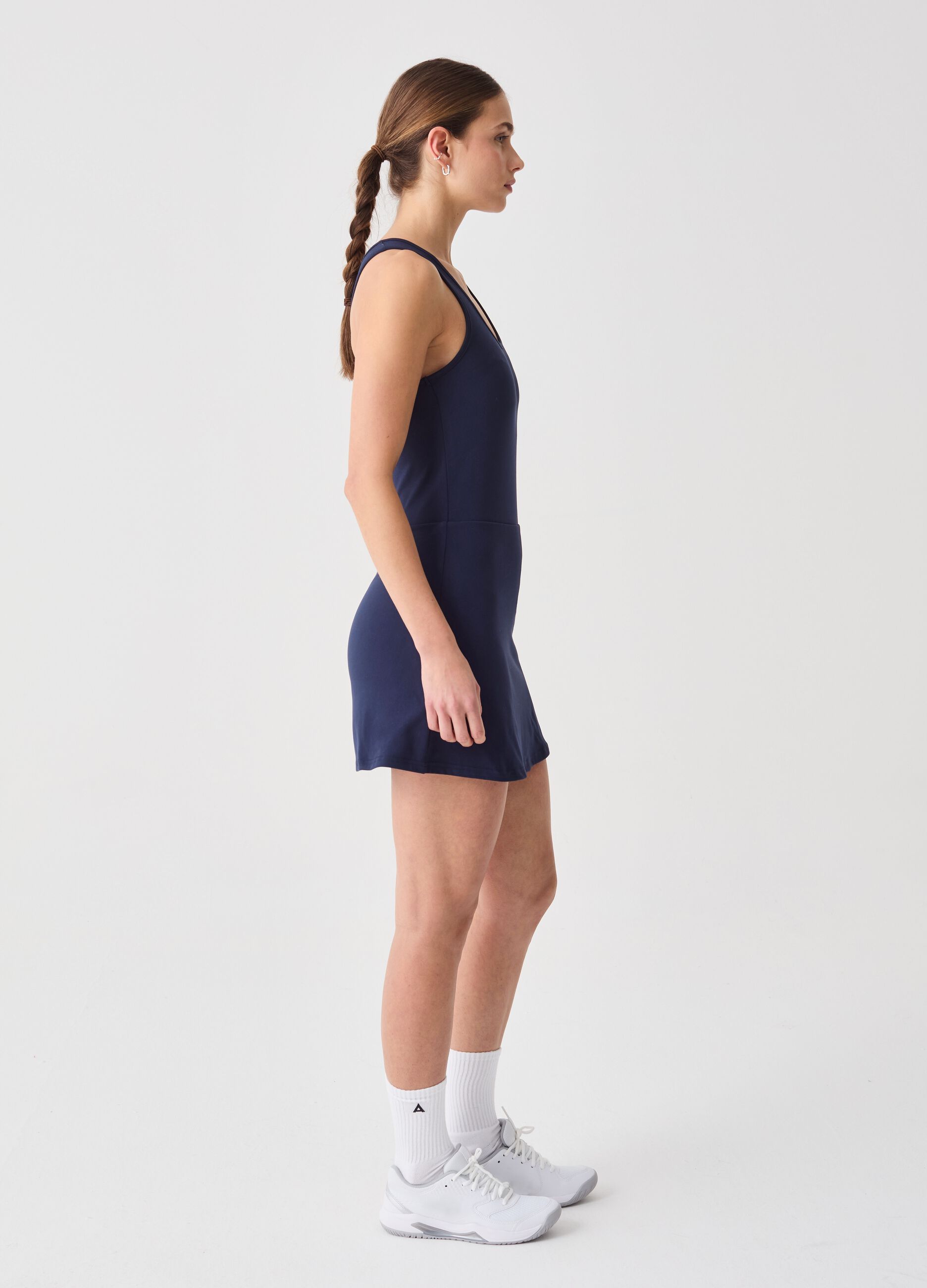 SLAZENGER light blue sports dress in stretch fabric