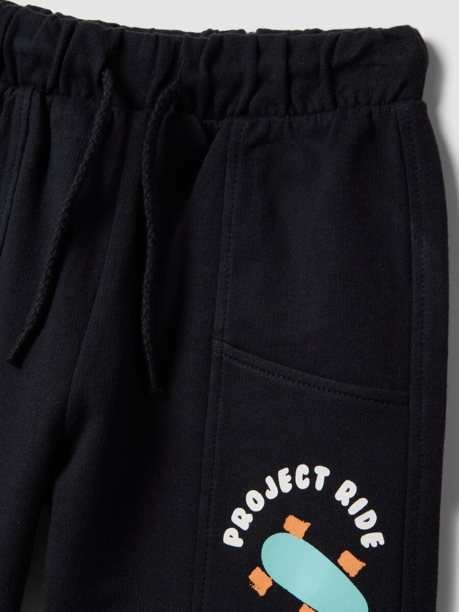 Completo grigio in puro cotone_3