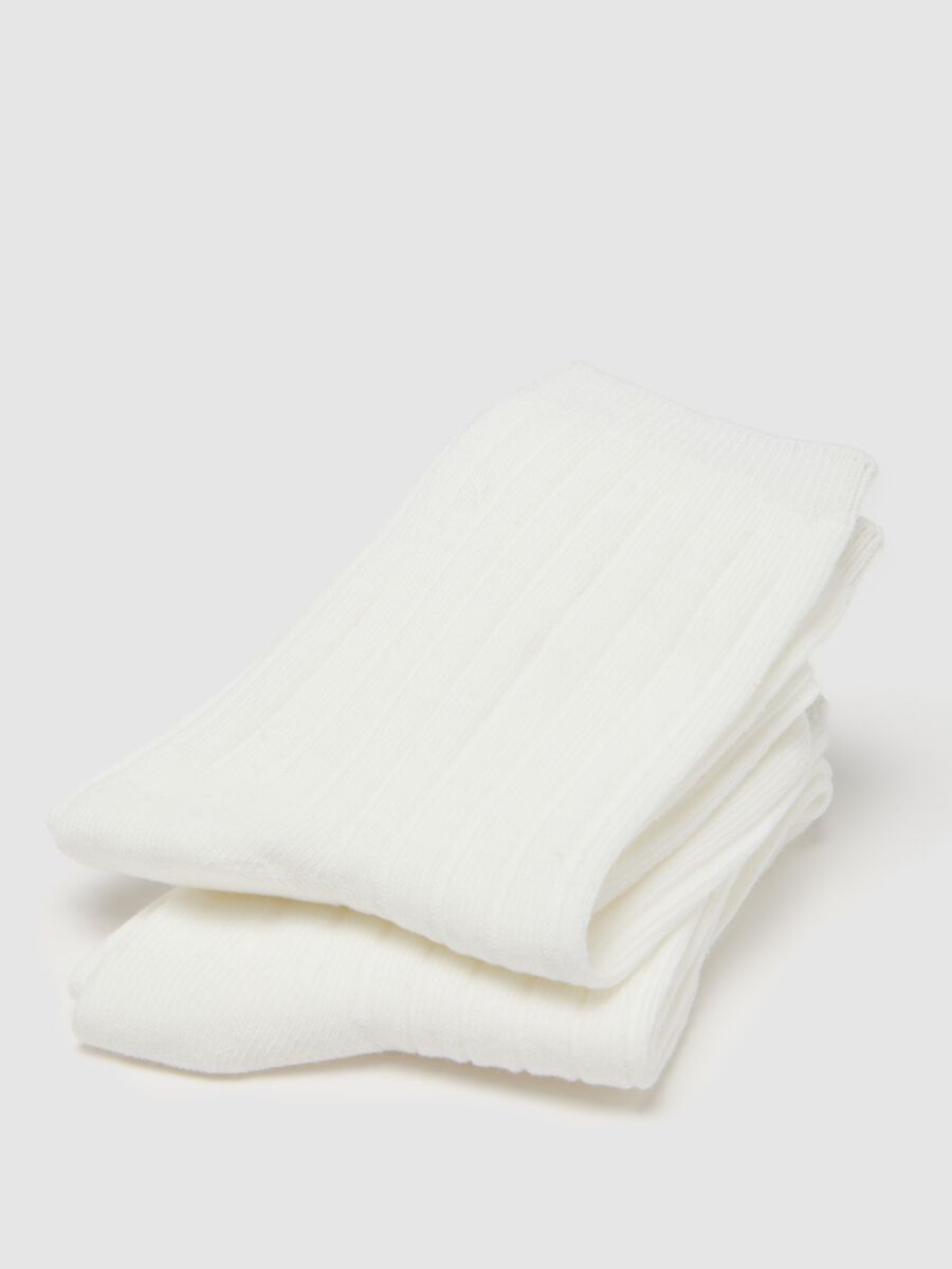 Multipack of stretchy multicoloured cotton blend socks_1