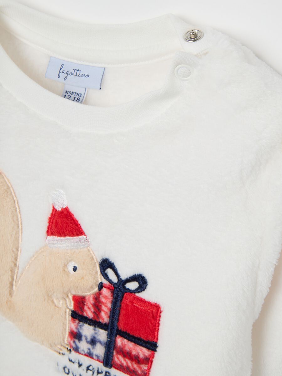 Multicolour Plaid Christmas Pyjamas for Baby Girls - Regular Fit_2