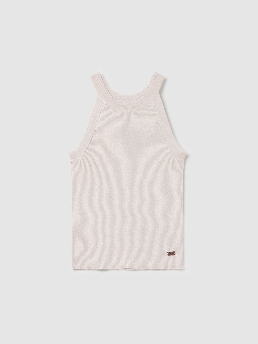 Ribbed tank top with lurex_4