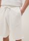 White relaxed-fit cotton-blend shorts_3