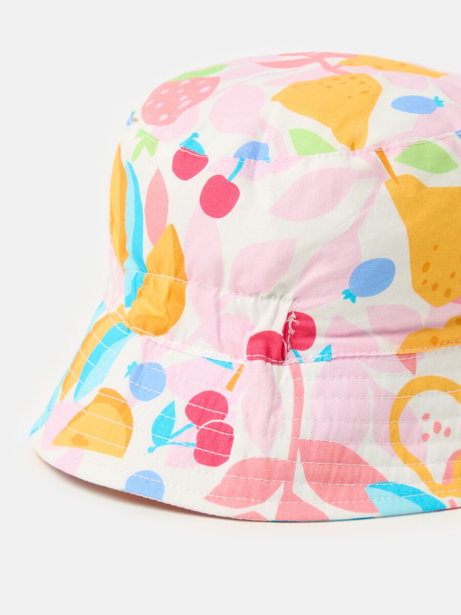 Cloche hat with print_2