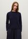 Blue Wool Blend Jumper Regular Fit_1