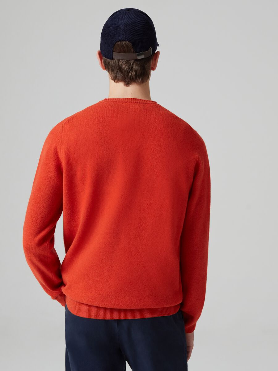 Pullover girocollo in lana lambswool_2