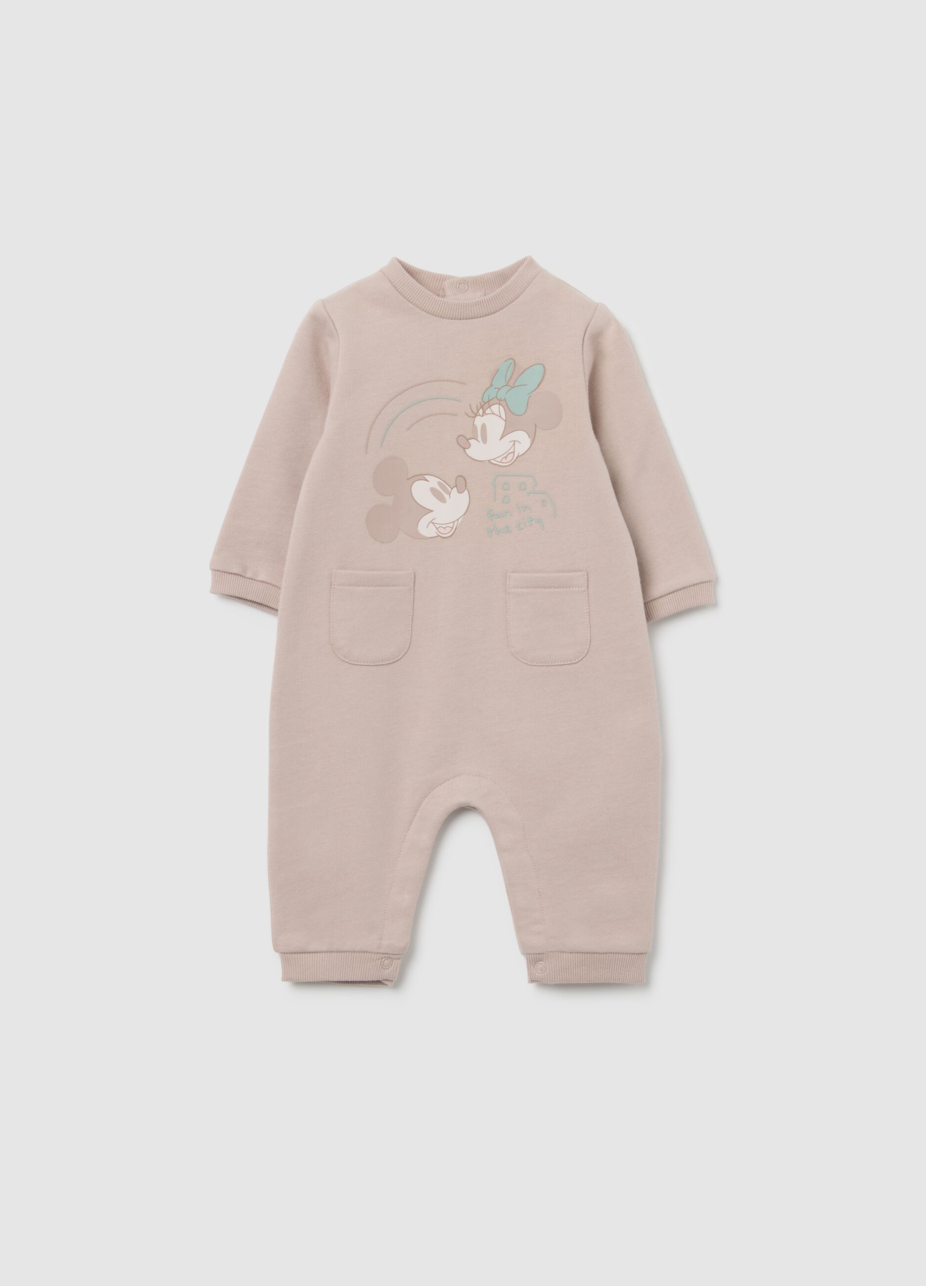 Long Pink Cotton Onesie