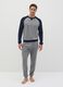 Full-length pyjamas with raglan sleeves_0