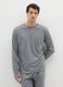 Grey cotton long-sleeve pyjamas_1