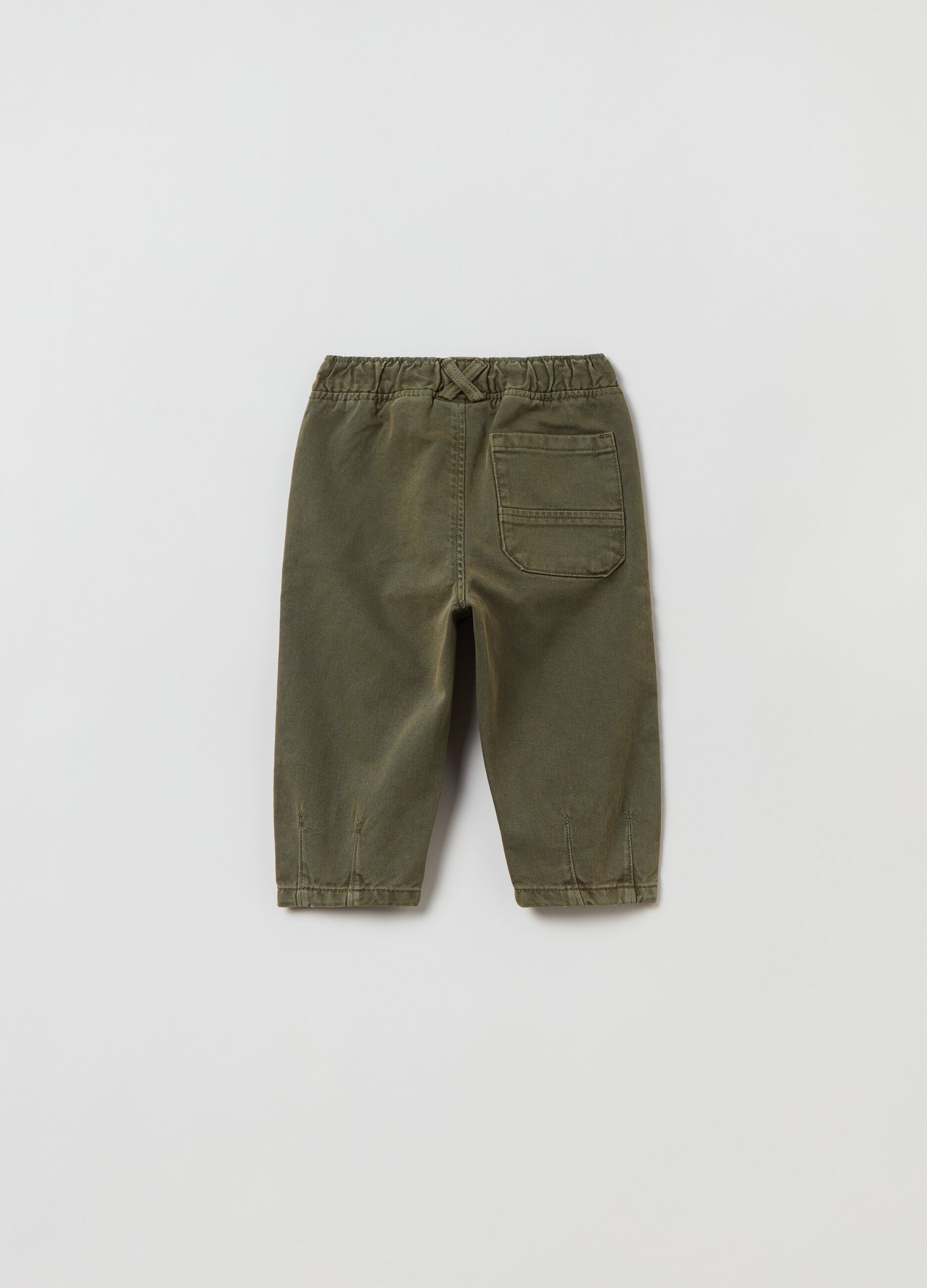 Pantaloni in cotone e Lyocell _1