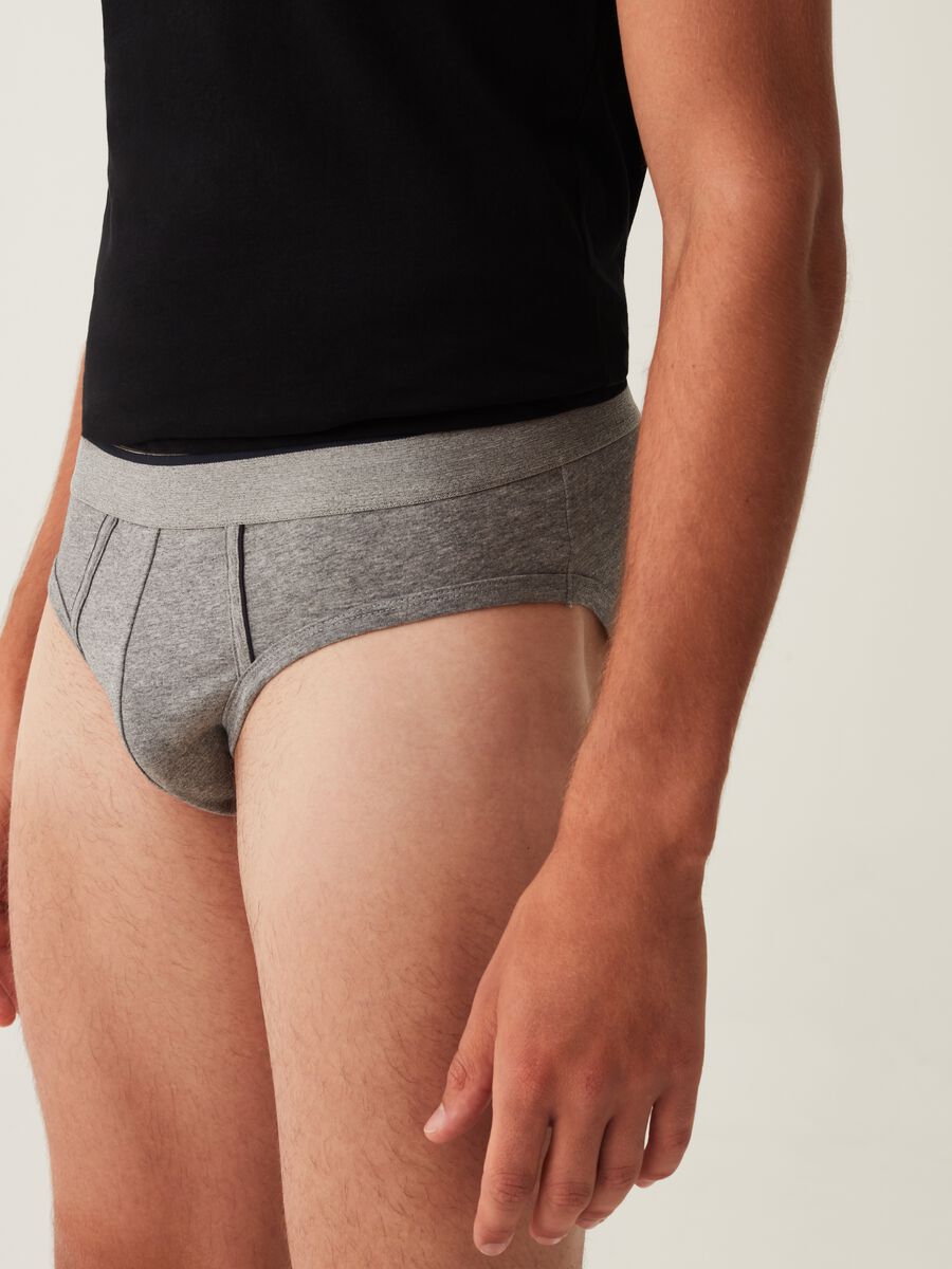 Slip in cotone Supima con piping a contrasto_3