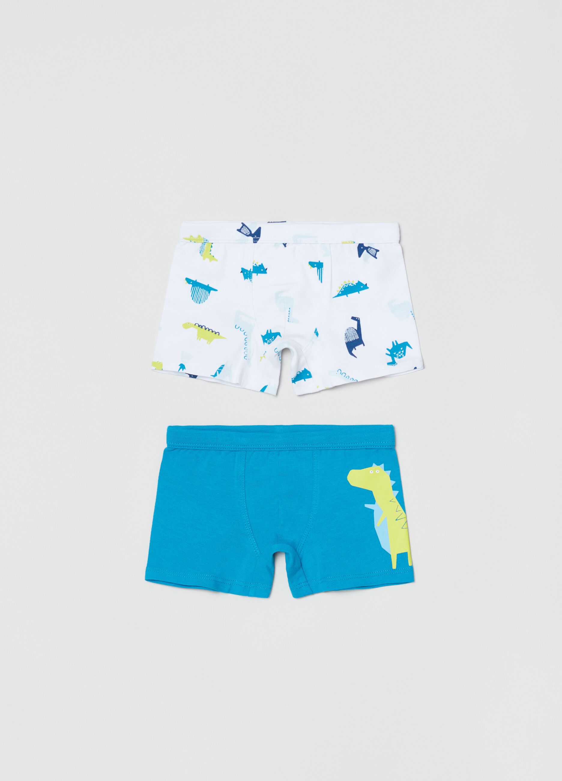 Bipack boxer in cotone stretch _0