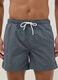 Grey regular-fit swim shorts with drawstring_1
