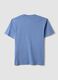 Blue pure cotton Peanuts print T-shirt, relaxed fit_5