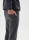 Boy's grey pure cotton jogger trousers, regular fit_2