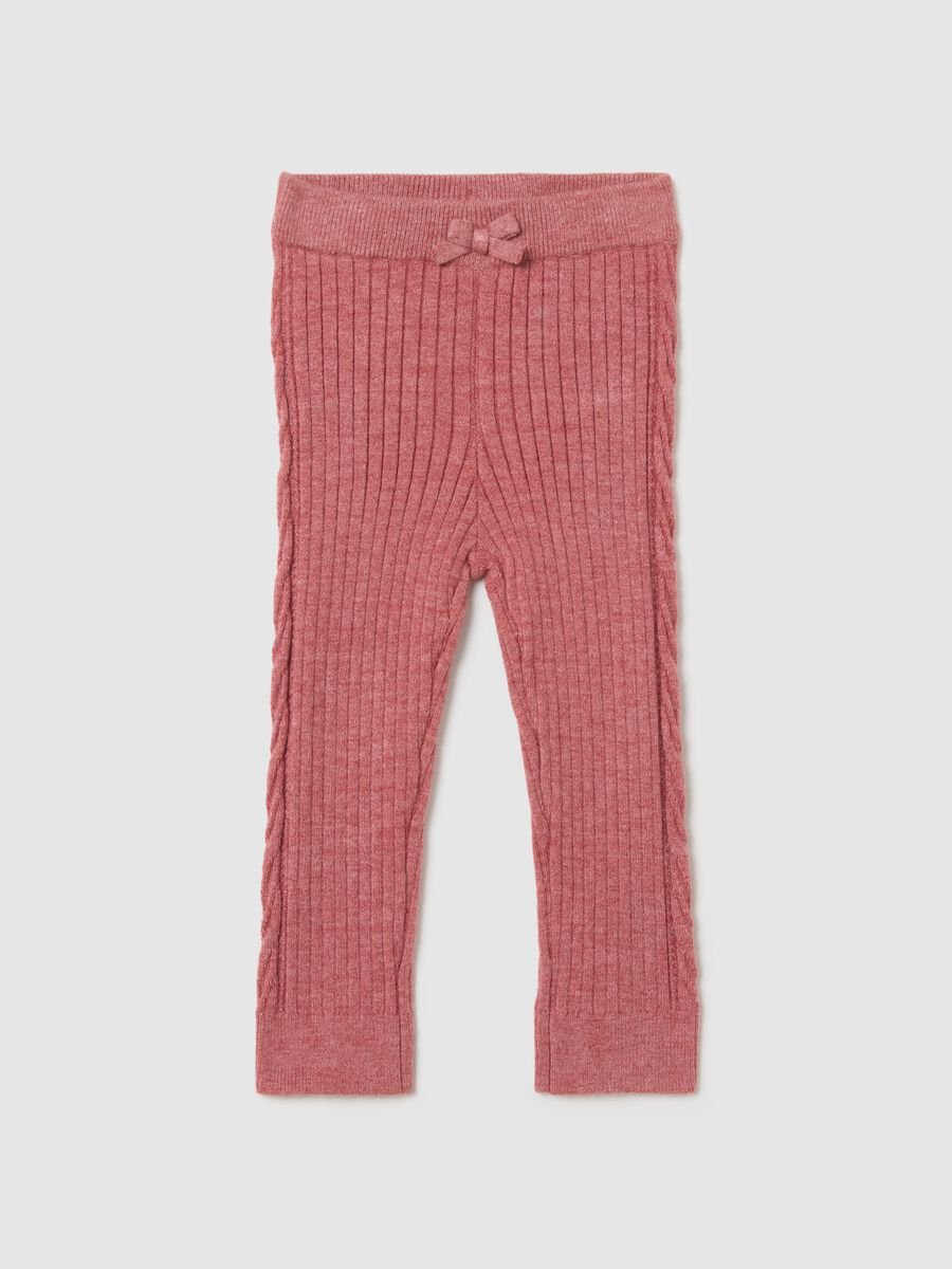 Leggings bimba rosa regular fit_0