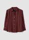 Multicolor stripe lyocell blend shirt regular fit_4