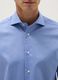 Slim fit light blue pure cotton shirt_1