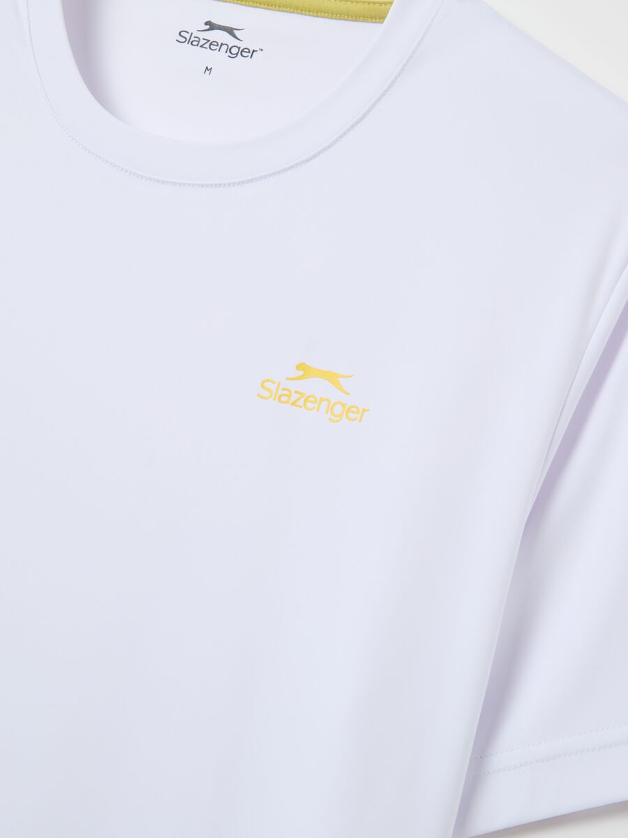 SLAZENGER T-shirt in technical fabric with logo_5