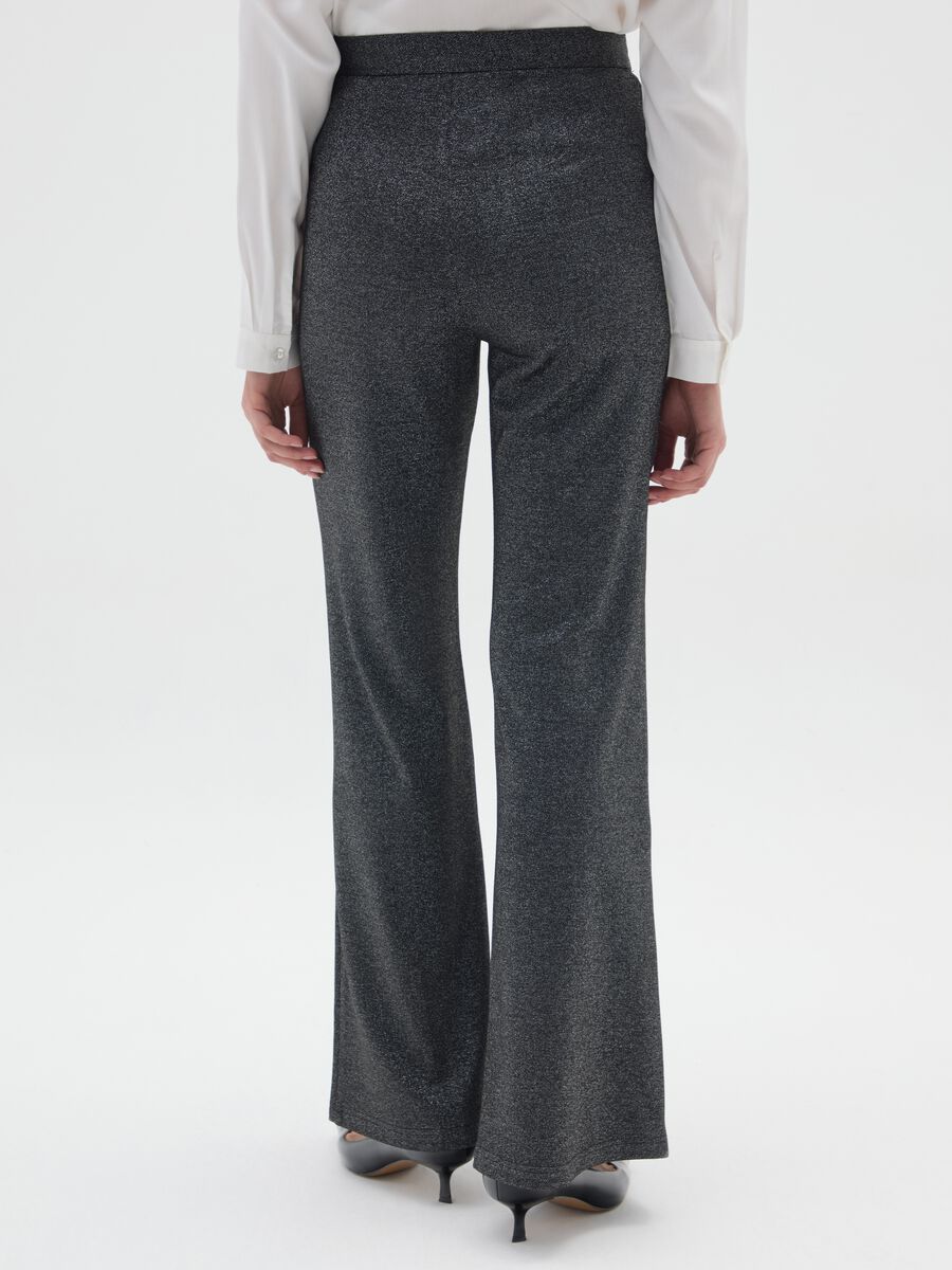 Grey Flare Trousers_2