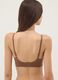 Brown Seamless Bra with Removable Padding_2