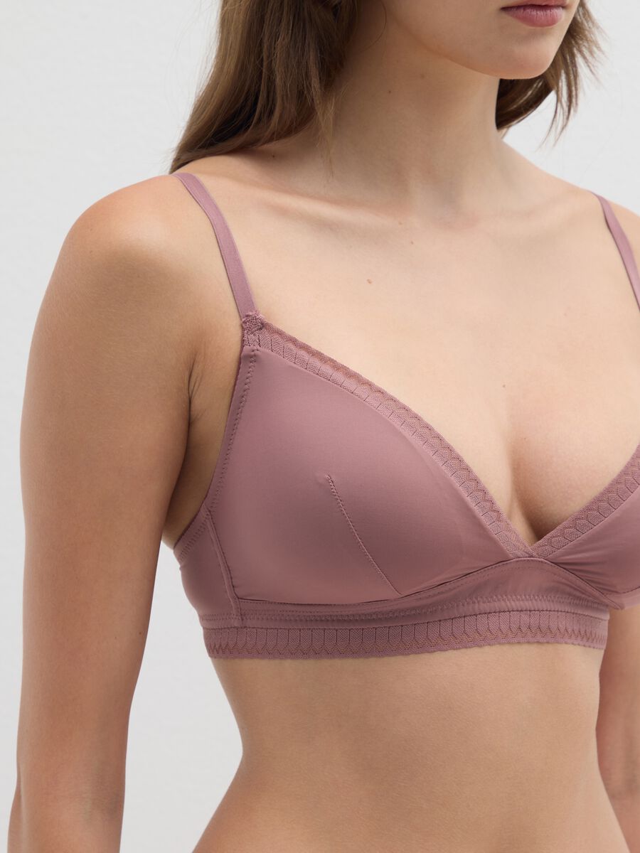 Reggiseno a triangolo rosa in tessuto elasticizzato_3
