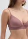Pink triangle bra in stretch fabric_3