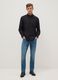 Slim Fit Blue Denim Cotton Jeans_0
