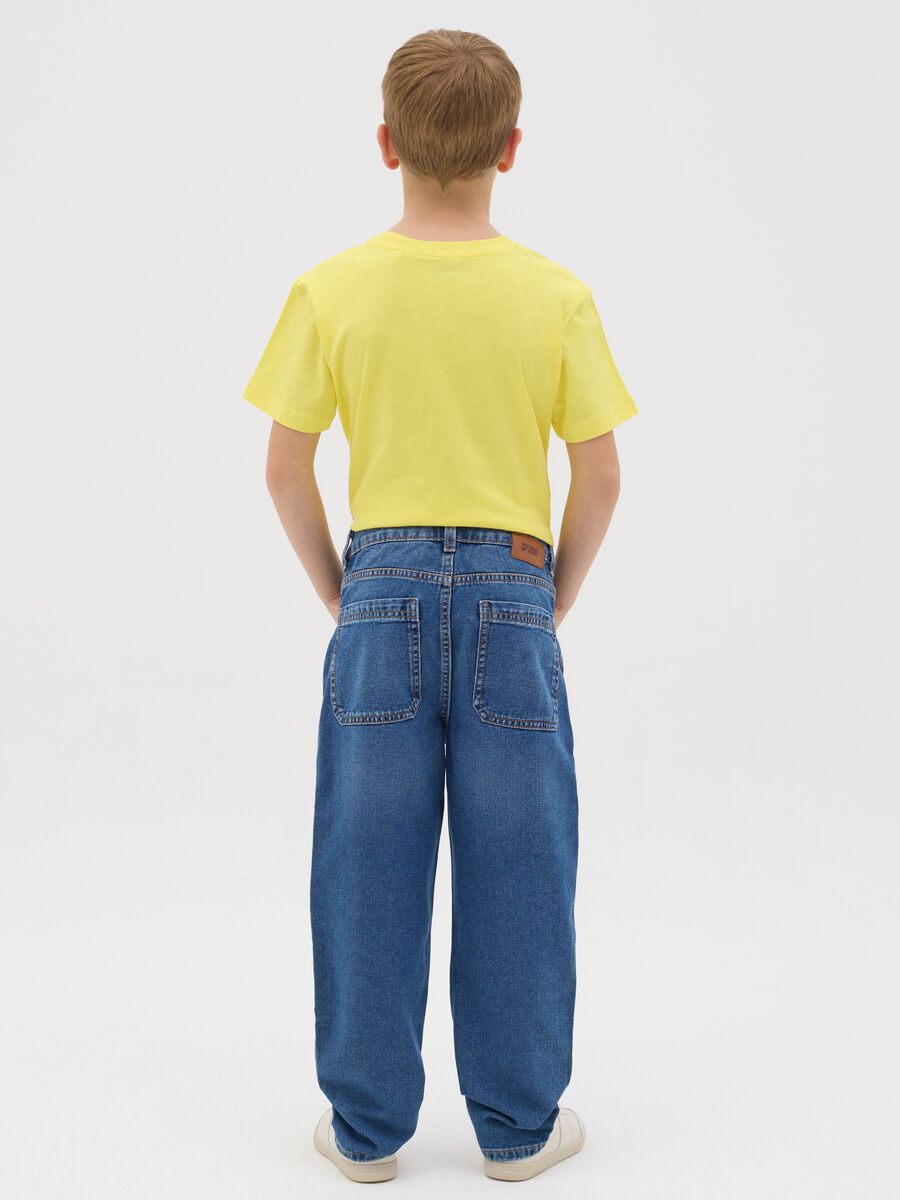Relaxed-fit jeans with abrasions_2