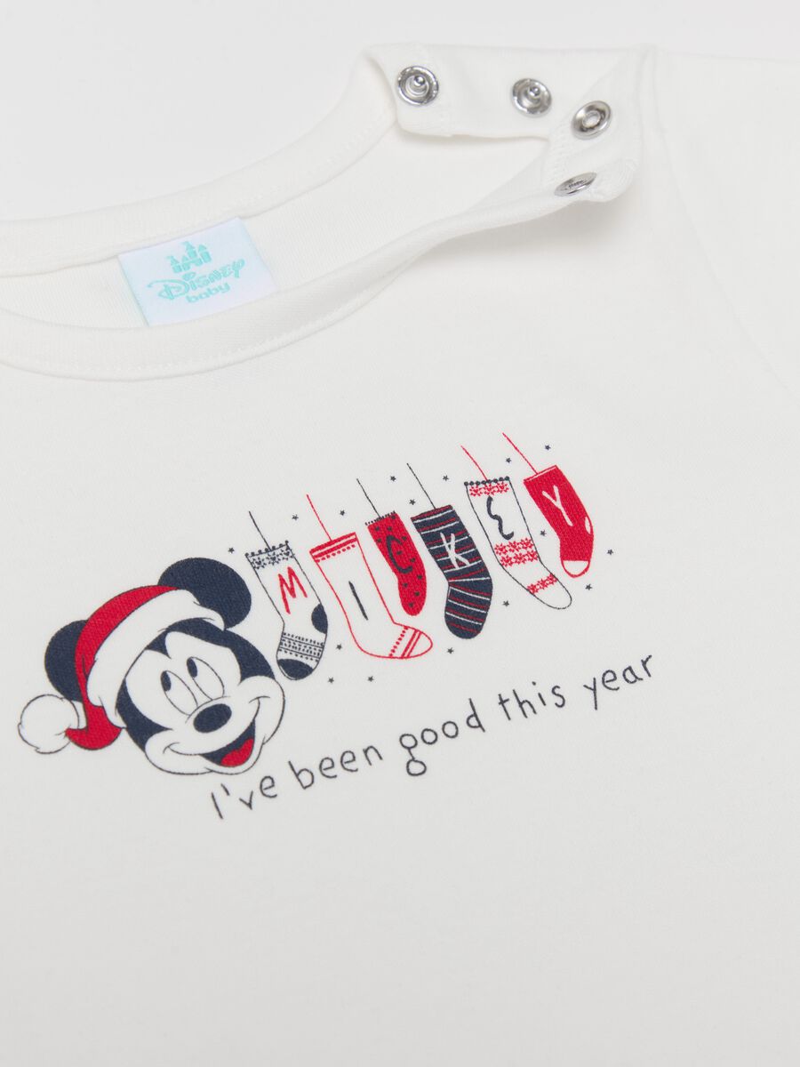 Two-pack bodysuit in organic cotton with Mickey Mouse print_2