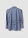 Camicia blu a righe in popeline di puro cotone regular fit_2