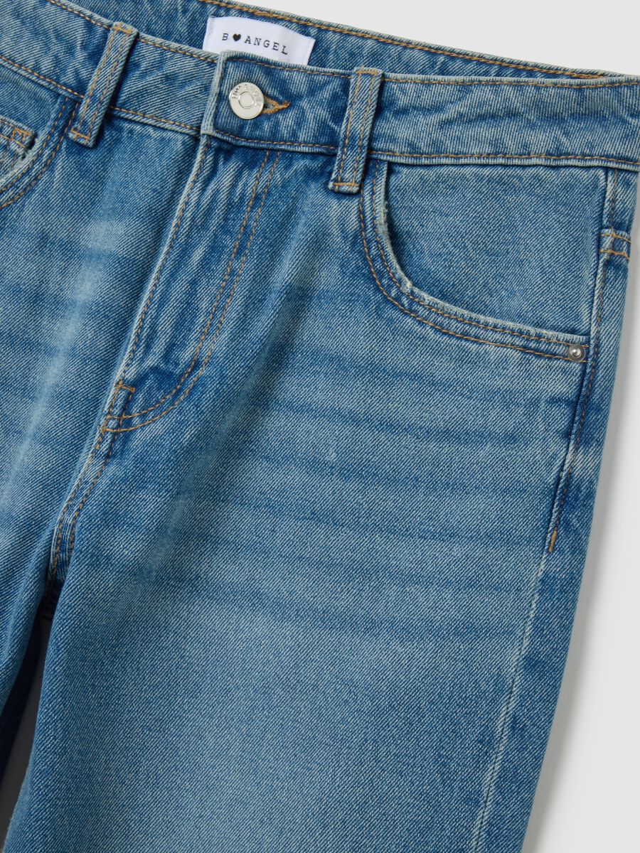 Jeans in puro cotone denim regular fit_5