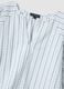 White pure cotton striped shirt_1