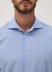 Camicia azzurra e bianca in misto lyocell easy iron regular fit_1