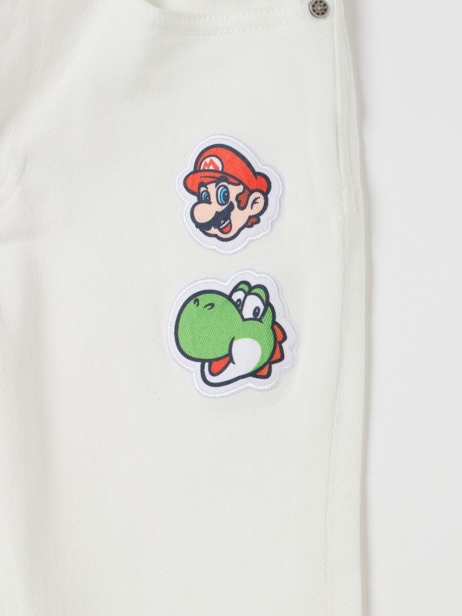 Five-pocket jeans with Super Mario™ patch_2